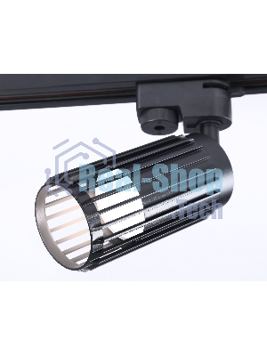 Трековый однофазный светильник Ambrella light GL5158 BK черный GU10 D60*120