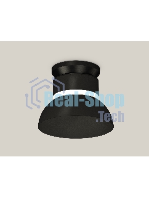 Светильник Ambrella Light XS8102051 SBK/PBK/CL черный песок/черный полированный/прозрачный GX53 (N8902, C8102, N8141)
