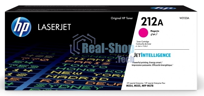 Картридж лазерный Cartridge HP 212A для CLJ Enterprise M554/M555/M578, пурпурный (4 500 стр.)