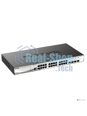 Коммутатор D-Link DGS-1210-28X/ME/C1A 24x1Гбит/с 4SFP+ управляемый
