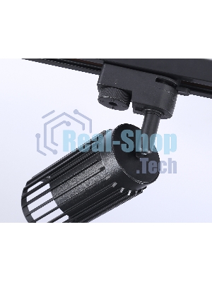 Трековый однофазный светильник Ambrella light GL5158 BK черный GU10 D60*120