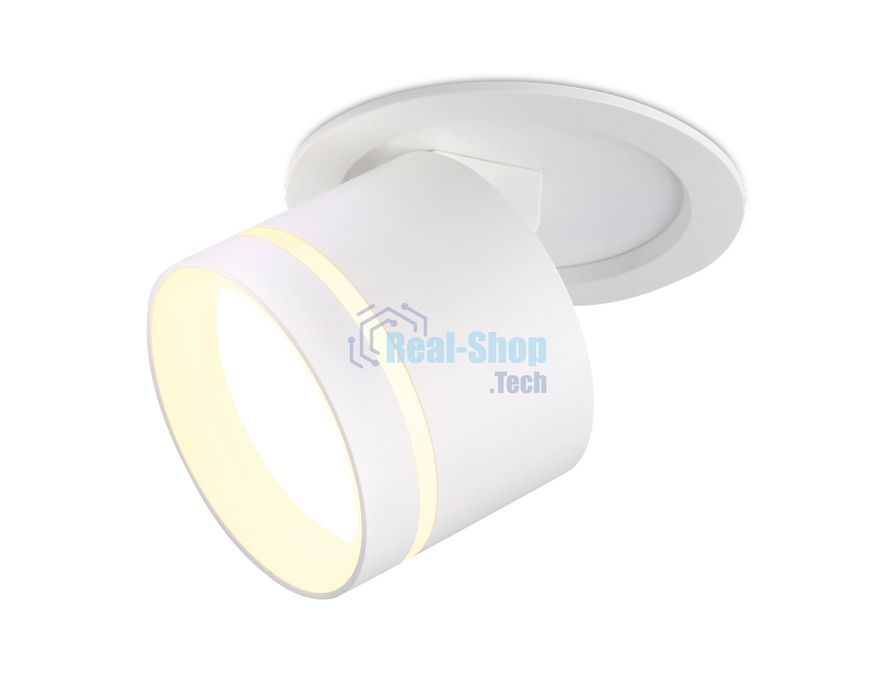 Светильник Ambrella light TA1431 SWH/FR белый песок/белый матовый GX53 D85*95