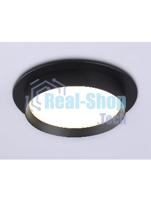 Светильник Ambrella light TN5227 BK черный GX53 D110*35