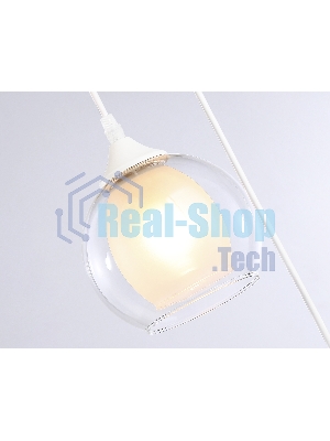 Подвесной светильник TR3540/3 WH/CL/FR белый/прозрачный/белый матовый E27*3 max 40W D281*800