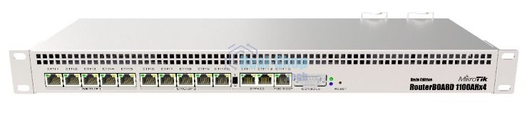 Маршрутизатор 10/100/1000M 13PORT RB1100AHX4 MIKROTIK