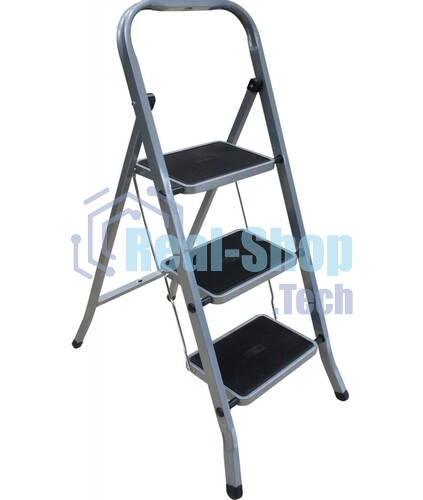 Стремянка ZALGER 511-3 3ст. сталь