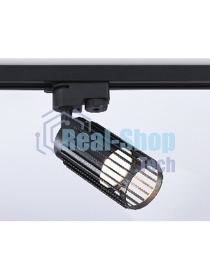 Трековый однофазный светильник Ambrella light GL5158 BK черный GU10 D60*120