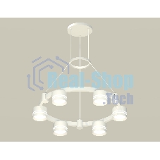 Светильник Ambrella light XR92031203/6 SWH/FR белый песок/белый матовый GX53 (A9203, C9231, N8477)