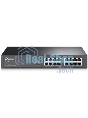 Коммутатор TP-Link SMB TL-SG1016PE Easy Smart гигабитный 16-портовый коммутатор с 8 портами PoE+
