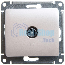 Механизм розетки TV 1-м Glossa 1DB перламутр SchE GSL000691