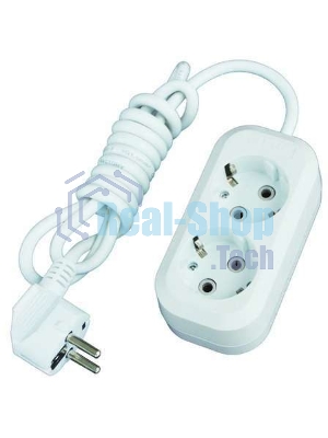 Удлинитель Universal Е-302 5 м ПВС 3x1 2 гн. с/з