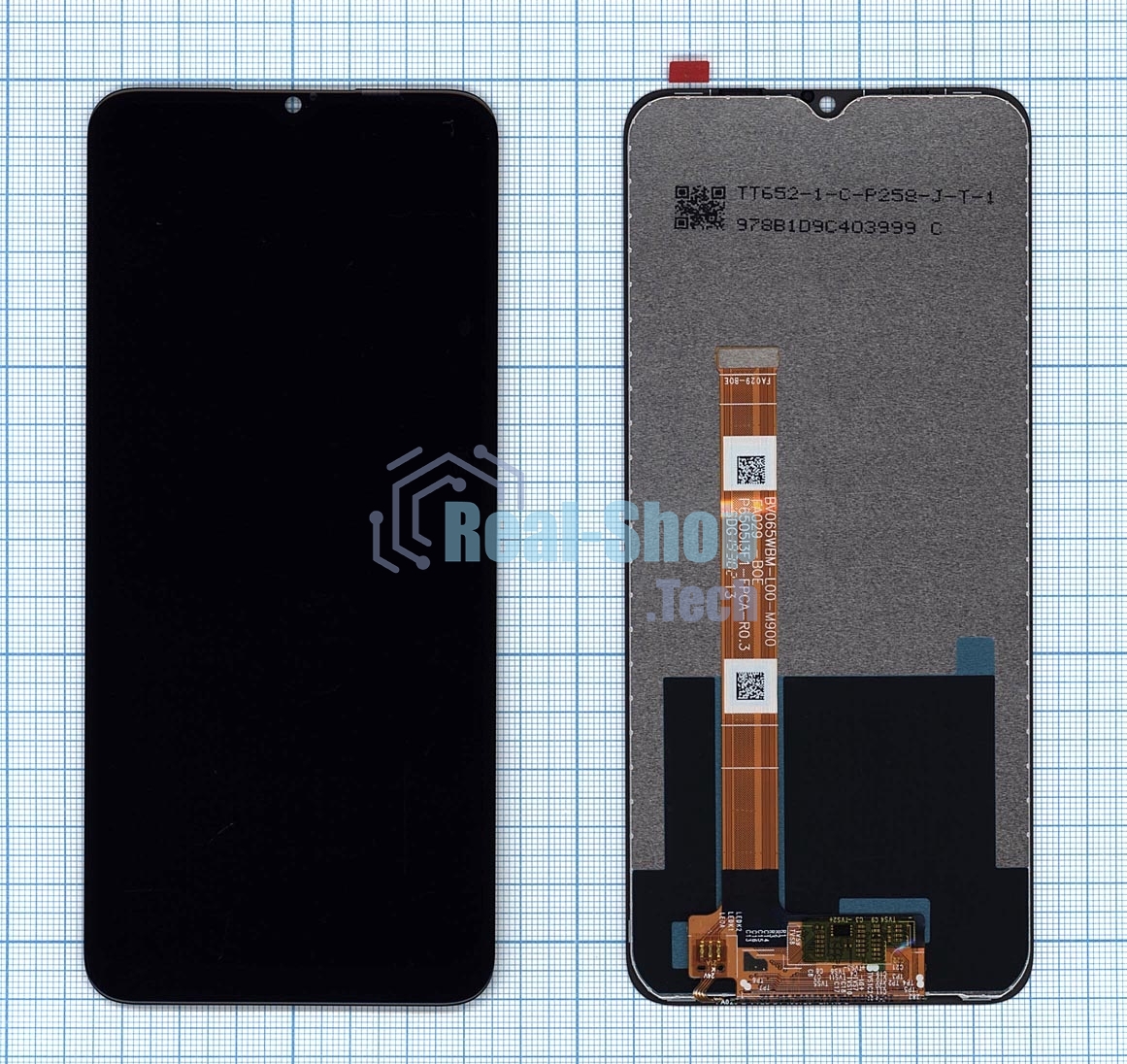 Дисплей для Realme 5 черный