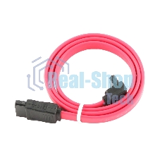 Кабель интерфейсный SATA Cablexpert CC-SATADATA90-N, Sata3 7pin/7pin угловой, медн.проводник, 50 см, пакет