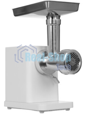 Мясорубка электрическая Haier HG-700 белый, 1900 Вт, 3.0 кг/мин, реверс, защита от перегрузки, металлический лоток, насадки - 5