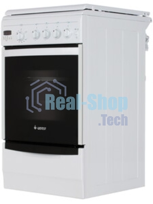 Плита газовая Gefest ПГ 5100-04 белый, конфорок 4 шт, духовка 52 л, 50 см x 85 см x 58.5 см