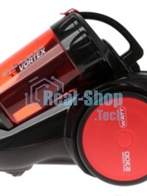 Пылесос Centek CT-2524 черный/красный, 420/2300 Вт, уборка сухая, пылесборник контейнер 2 л