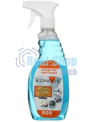 Средство очищающее для экранов Konoos (арт. КW-500), 500 мл