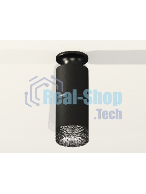 Светильник Ambrella Light XS6302202 SBK/PBK/BK черный песок/черный полированный/тонированный MR16 GU5.3
