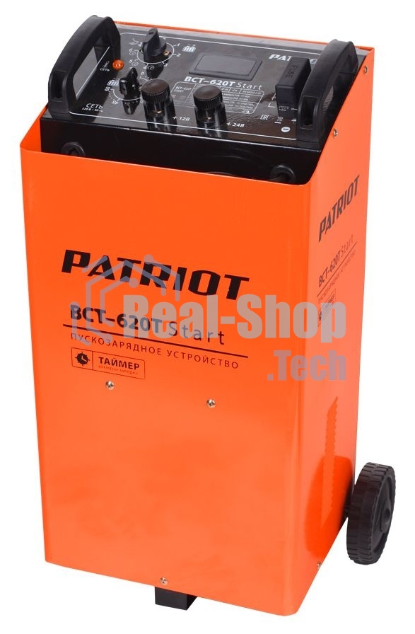 Устройство пуско-зарядное PATRIOT BCT-620T Start220В±15% 3300Вт 12/24В з/п90/550А 50-1000А/ч 25кг