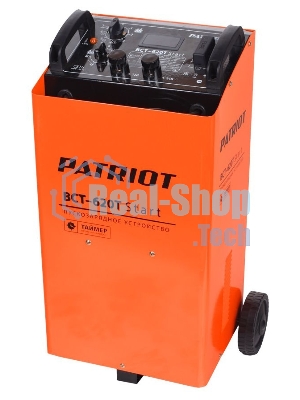 Устройство пуско-зарядное PATRIOT BCT-620T Start220В±15% 3300Вт 12/24В з/п90/550А 50-1000А/ч 25кг