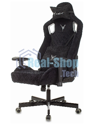 Кресло Бюрократ Knight Outrider Light-20 черный, ткань, 120 кг, механизм качания