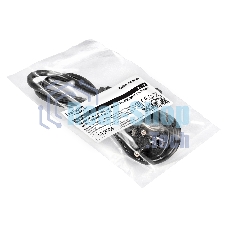 Кабель питания ExeGate Power PC-1P (Евровилка угловая Schuko->C13, VDE-250V-3*0.75mm2, медь, черный, 10A, 1м)