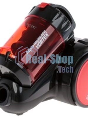 Пылесос Centek CT-2524 черный/красный, 420/2300 Вт, уборка сухая, пылесборник контейнер 2 л