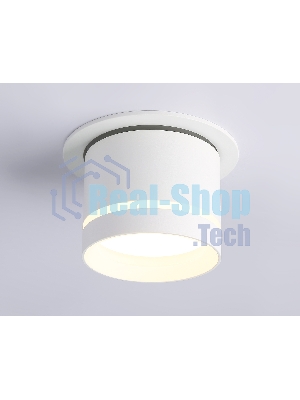 Светильник Ambrella light TA1431 SWH/FR белый песок/белый матовый GX53 D85*95