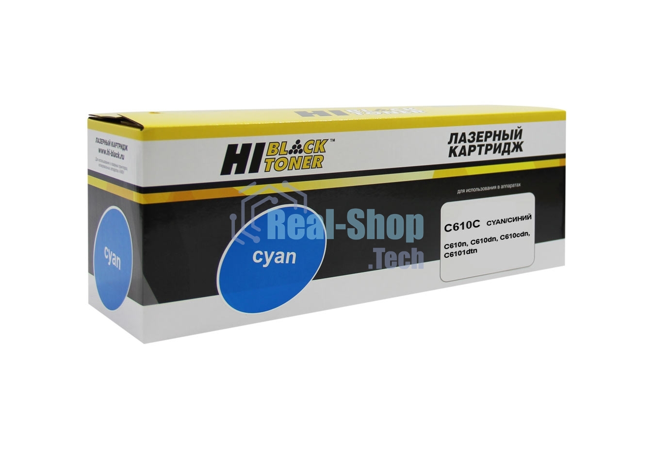 Картридж лазерный Hi-Black (HB-44315323/44315307) для OKI C610, C, 6K