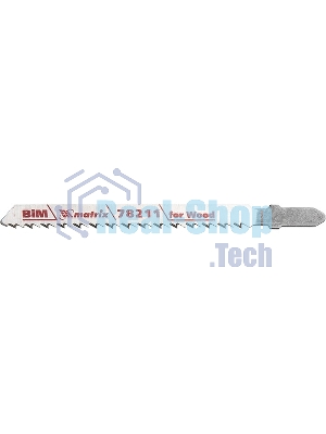 Полотна для электролобзика Matrix по дереву, 3 шт. T101BF, 75 x 2,5мм, Bimetal