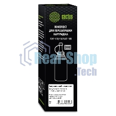 Тонер Cactus CS-RK-TK1110 черный флакон 80гр. (в компл.:чип) для принтера Kyocera FS-1020/1040/1120