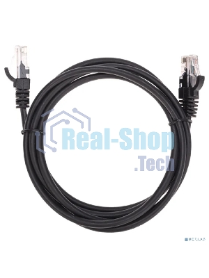 Патч-корд U/UTP Rexant cat.5e, RJ45-RJ45, 26AWG, ZH нг(А)-HF, черный, 1,5 м