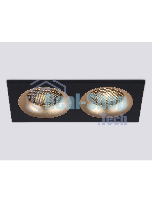 Светильник Ambrella light TN102735/2 BK/GD черный/золото GU5.3 175*92*23