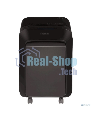 Шредер Fellowes PowerShred LX210 черный (секр.P-4) перекрестный 16лист. 23лтр. скрепки скобы пл.карты