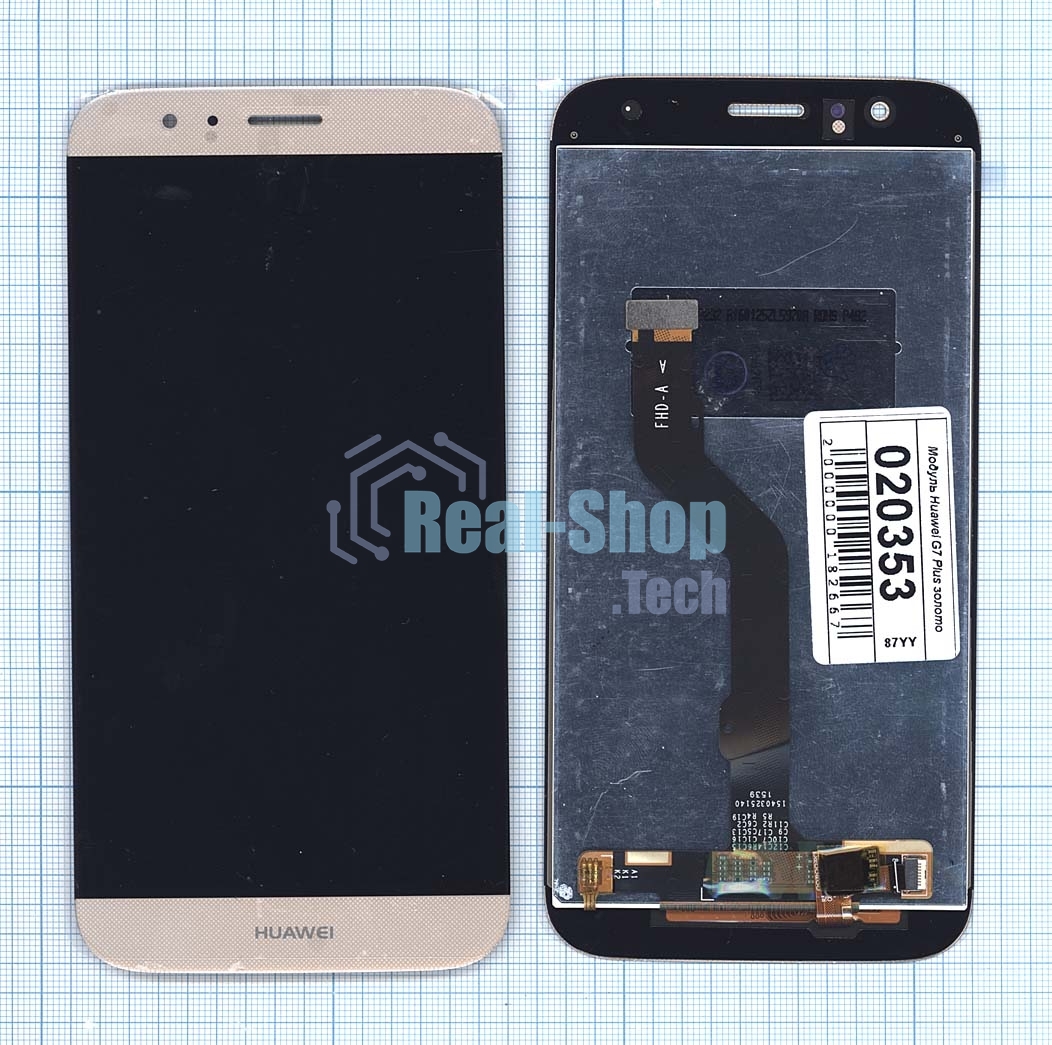Дисплей для Huawei G7 Plus золото
