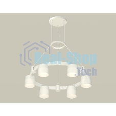 Светильник Ambrella light XR92031204/6 SWH/FR белый песок/белый матовый GX53 (A9203, C9231, N8402)