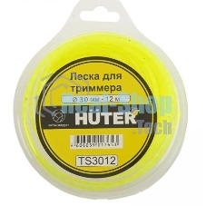 Леска для садовых триммеров Huter TS3012 d=3мм L=12м для Huter GGT-1900S(T) (71/2/3)