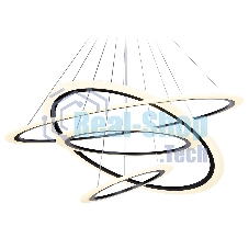 Светильник Ambrella light FA4365/4 BK черный 235W 3000K/4200K/6400K D1000*870 (ПДУ РАДИО 2.4G)