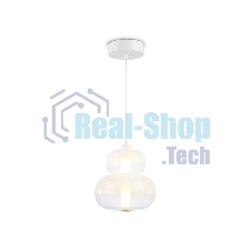 Подвесной светодиодный светильник Ambrella light LH11051 WH/FR белый/белый матовый 12W 3000K D230*265