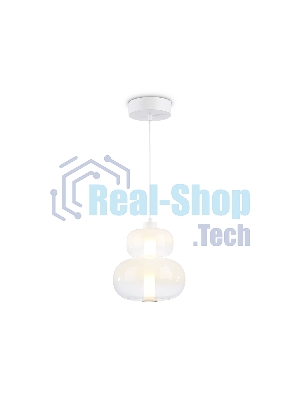 Подвесной светодиодный светильник Ambrella light LH11051 WH/FR белый/белый матовый 12W 3000K D230*265