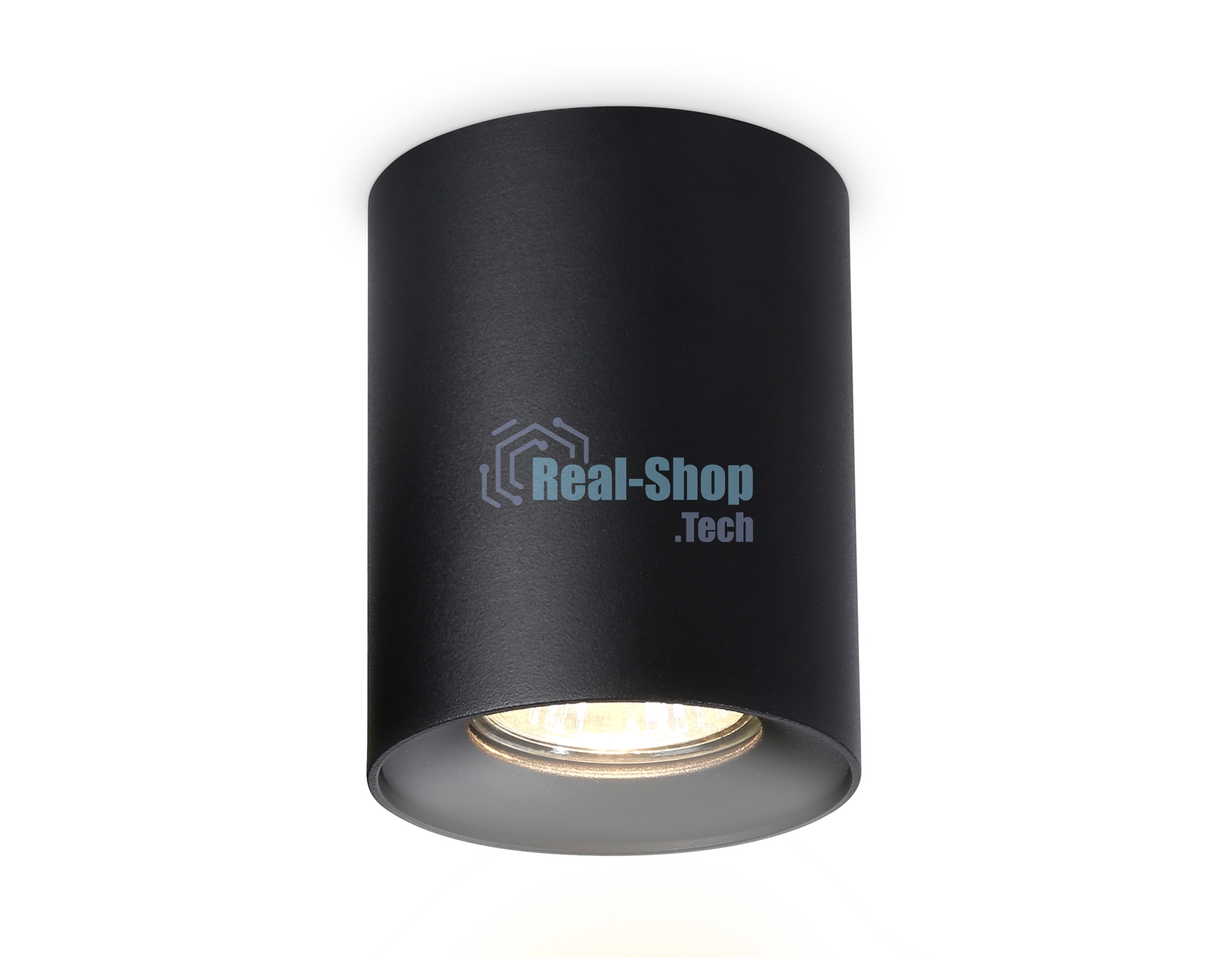 Светильник Ambrella light TN213137 BK черный GU10 max 12W D80*100