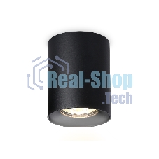 Светильник Ambrella light TN213137 BK черный GU10 max 12W D80*100
