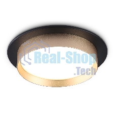Светильник Ambrella light TN5228 BK/GD черный/золото GX53 max 12W D110*35