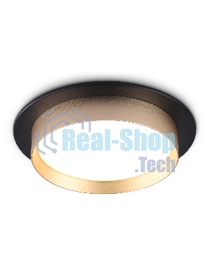 Светильник Ambrella light TN5228 BK/GD черный/золото GX53 max 12W D110*35
