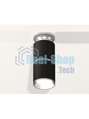 Светильник Ambrella Light XS6302220 SBK/PSL черный песок/серебро полированное MR16 GU5.3 (N6903, C6302, A2060, N6104)