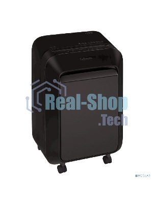 Шредер Fellowes PowerShred LX210 черный (секр.P-4) перекрестный 16лист. 23лтр. скрепки скобы пл.карты