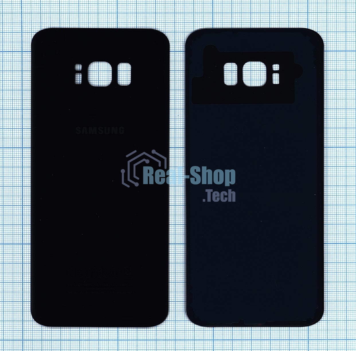 Задняя крышка для Samsung G955F Galaxy S8 Plus черный