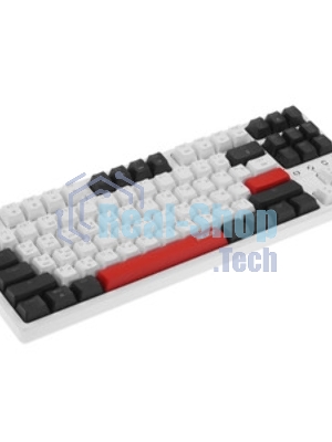 Клавиатура беспроводная Acer OKR302 (ZL.KBDEE.016), USB, Bluetooth/Радиоканал, белый