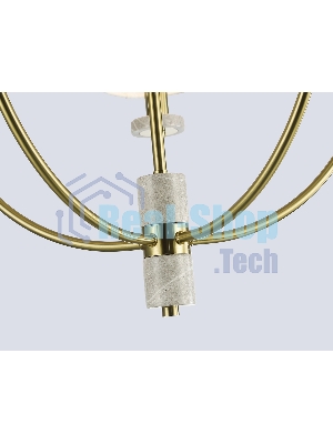 Люстра Ambrella light LH75351/5 SB/WH бронза/белый E14*5 max 40W D630*780