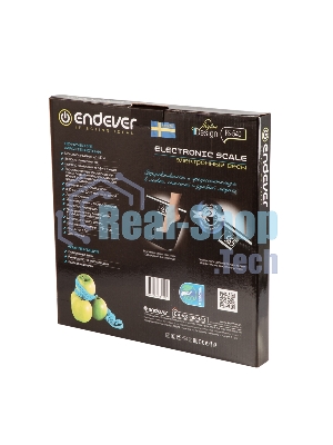 Электронные напольные весы Endever Skyline FS-540, вес до 150 кг., стекло повышенной прочности, LCD-дисплей, авто откл.